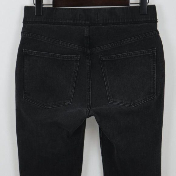 Madewell The Anywhere Jean Women's Size 28 Black High Rise Pull On Skinny Jeans - Picture 6 of 11